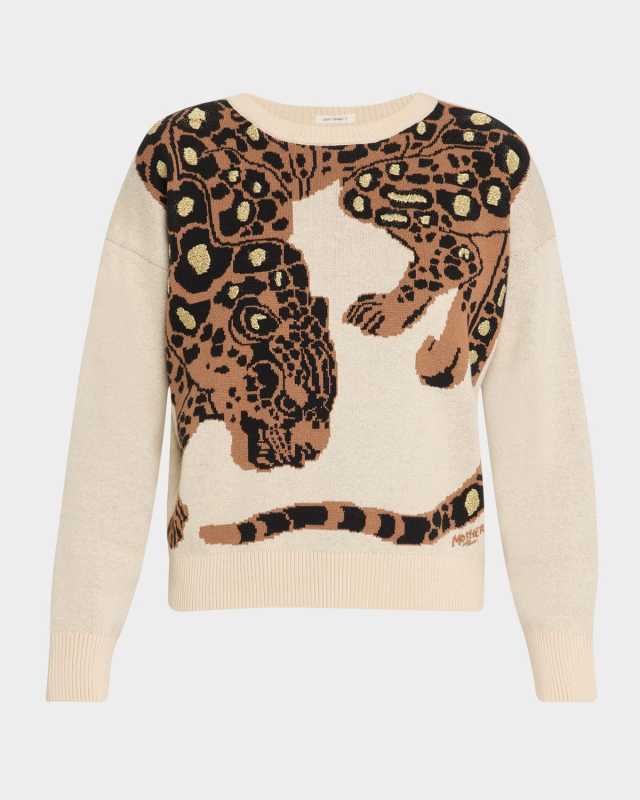 The Jumper Animal Intarsia Cotton Sweater